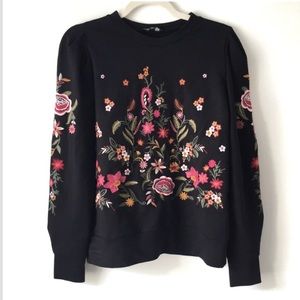 DREW 💐 embroidered sweatshirt